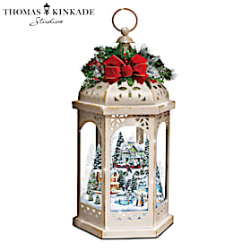 Thomas Kinkade Winter Wonderful Lantern