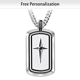 Protection & Strength Personalized Spinning Pendant Necklace