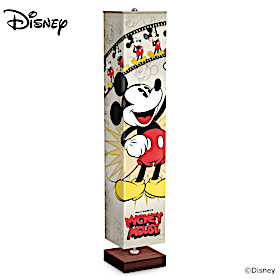 Disney Mickey Mouse Through The Years Floor Lamp