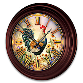 Rise And Shine Wall Clock