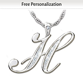 Daughter Of Mine Personalized Pendant Necklace