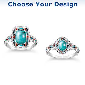 Southwestern Sky Turquoise Ring