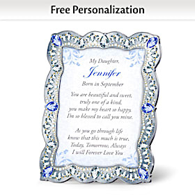 Daughter, You Are A Treasure Personalized Poem Frame