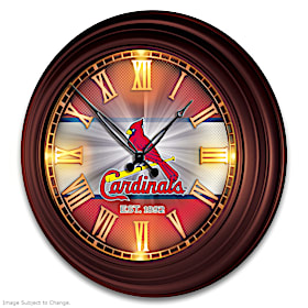 St. Louis Cardinals Wall Clock