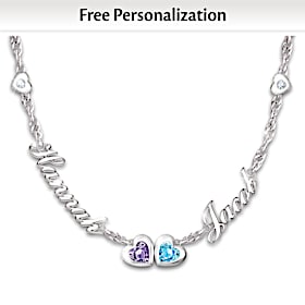 Joined In Love Personalized Necklace