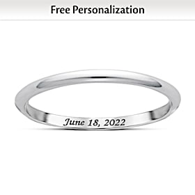 A Love Like No Other Personalized Wedding Ring