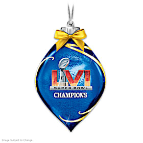 Los Angeles Rams Super Bowl LVI Ornament