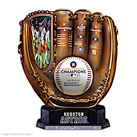 2022 World Series Champions Astros Glove Sculpture