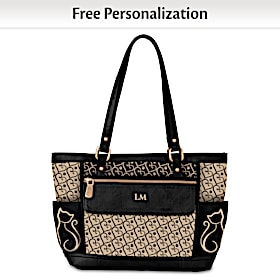 Exotic Elegance Personalized Tote Bag