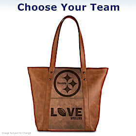 I Love My NFL Team Tote Bag