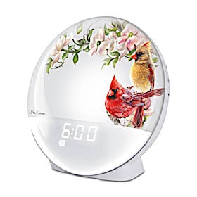 Morning Cardinals Natural Sunrise Alarm Clock