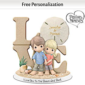 I Love You To The Beach And Back Personalized Figurine