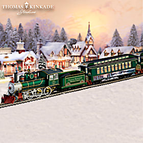Thomas Kinkade Christmas Express Train Collection