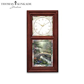 Thomas Kinkade Time For All Seasons Clock Collection