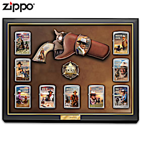 John Wayne Great American West Zippo® Lighter Collection