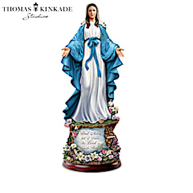 Thomas Kinkade Blessed Mother Sculpture Collection