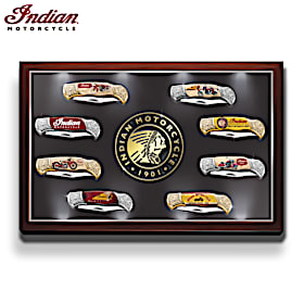 Indian Motorcycle Legacy Knife Collection