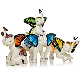 Wings Of Enchantment Elephant Figurine Collection
