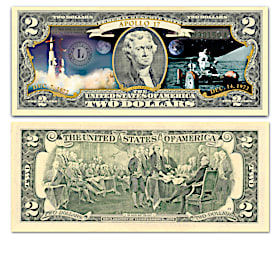 All-New U.S. Space Race $2 Bills Currency Collection