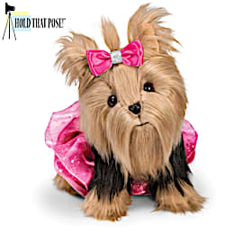 Pampered Pooch Plush Yorkie & Accessory Collection