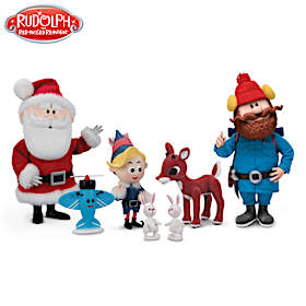 Rudolph The Red-Nosed Reindeer Figure Collection