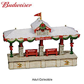 Budweiser Holiday Railroad Train Accessory Collection