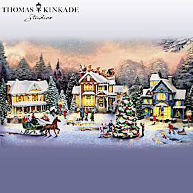 Thomas Kinkade Sounds Of The Season Village Collection