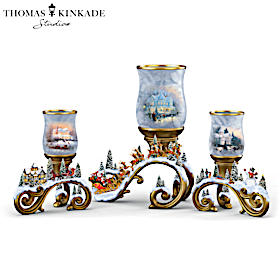 Bright Holiday Memories Candleholder Collection