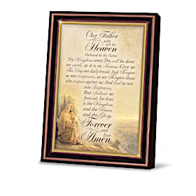 The Word Of The Lord Prayer Frame Collection