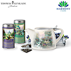 Thomas Kinkade Nature's Finest Teas Tea Set Subscription