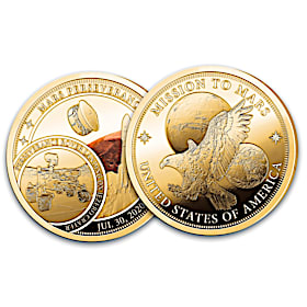 The Mission To Mars Proof Coin Collection