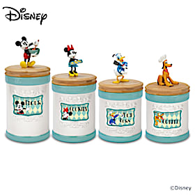 Disney Mickey & Friends Kitchen Canister Collection