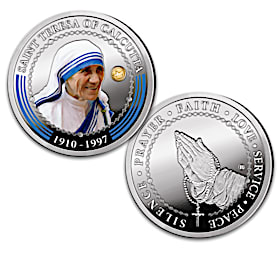 The Saint Teresa Of Calcutta Proof Coin Collection