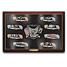 POW/MIA You Are Not Forgotten Knife Collection
