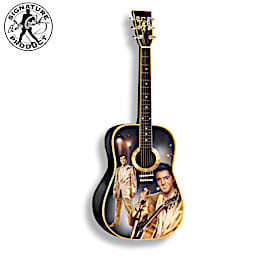 Elvis Presley Guitar Sculpture Collection