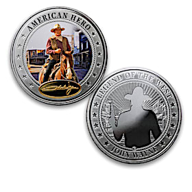 The John Wayne Legend Of The West Proof Coin Collection
