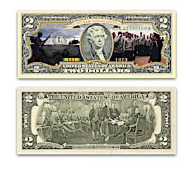 The U.S. Vietnam Veterans $2 Bills Currency Collection