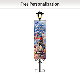 Wings Of Liberty Personalized Welcome Banner Collection