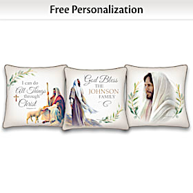 Comfort Of Jesus Personalized Pillow Collection