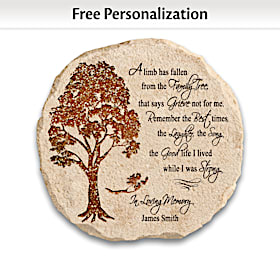 Love And Remembrance Personalized Garden Stone Collection