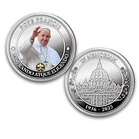 Pope Francis Memorial Proof Coin Collection