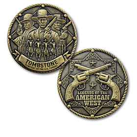 Legends Of The American West Challenge Coin Collection