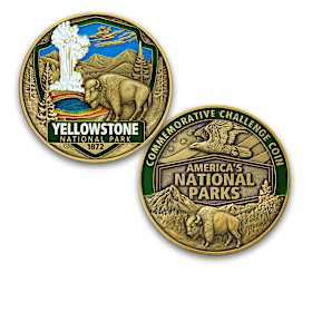 America's National Parks Challenge Coin Collection