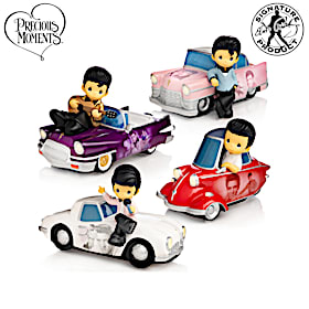 Precious Moments Cruisin' With The King Figurine Collection