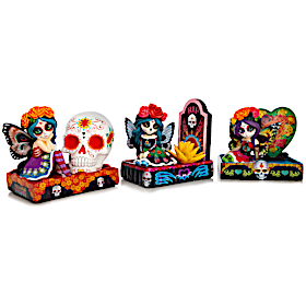 Forever Love Sugar Skull Parade Figurine Collection