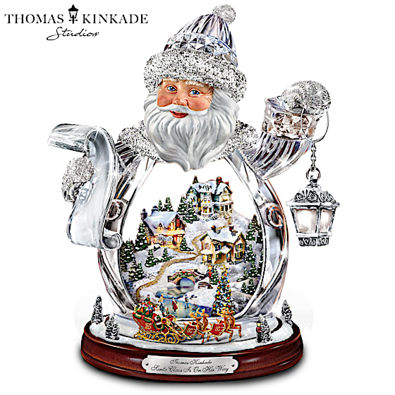 thomas kinkade santa