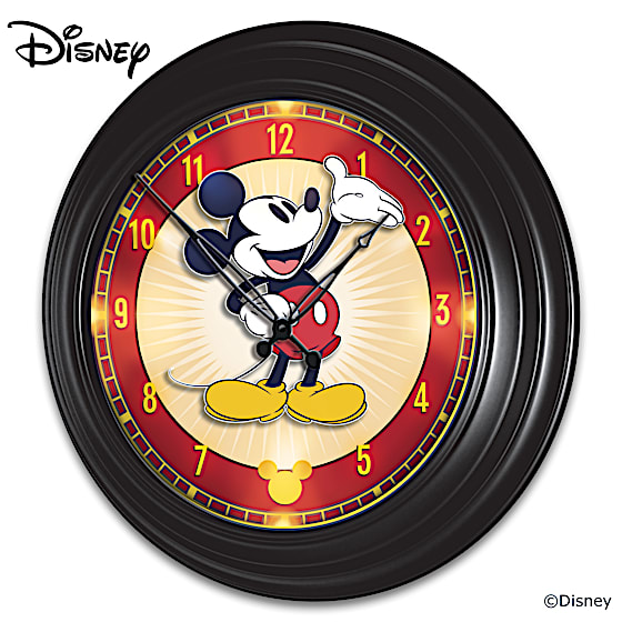 Disney wall clocks musical clearance