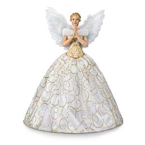 Holy Nights Angel Portrait Figure