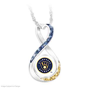 Milwaukee Brewers Forever Pendant Necklace