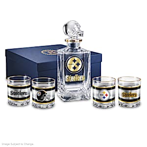 Pittsburgh Steelers Decanter Set